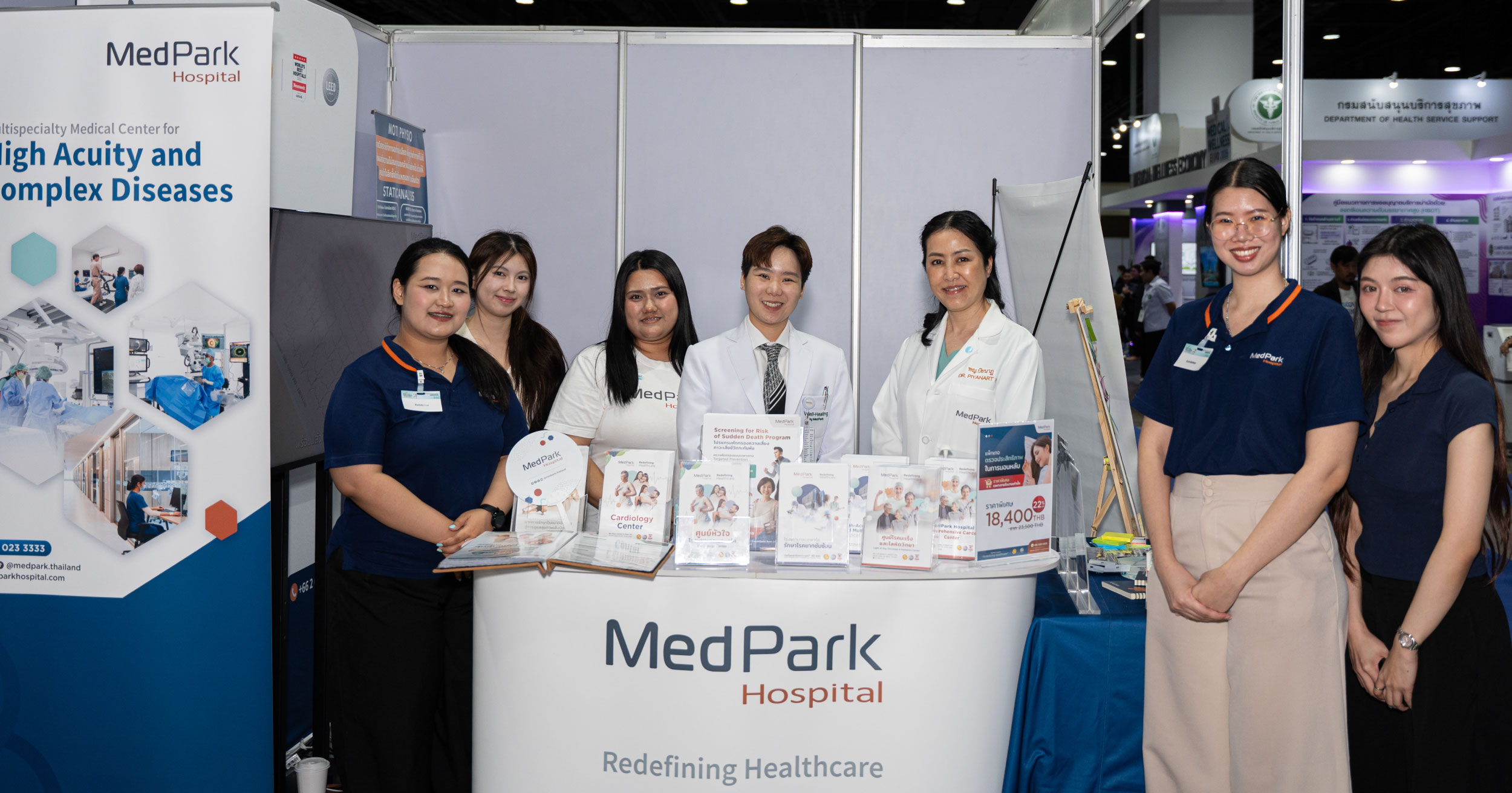 MedPark Hospital & Well-Healing by MedPark Share Insights on 
"Preventive Healthcare" at Thailand Medical & Wellness Expo 2026